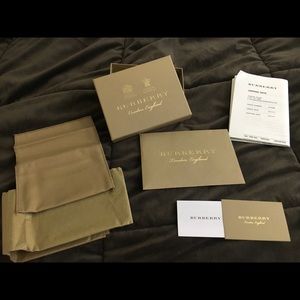 Burberry Wallet Box